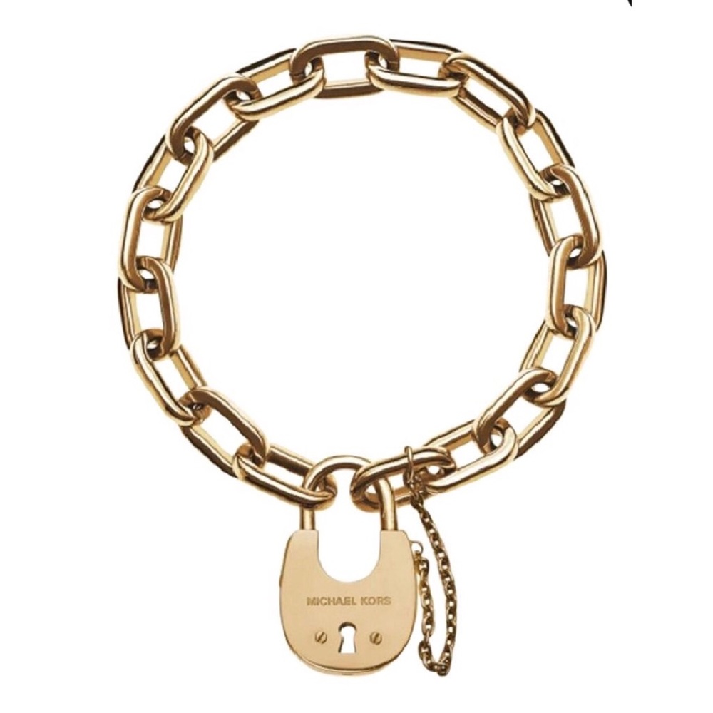(Sold) Michael Kors Signature  Lock Bracelet